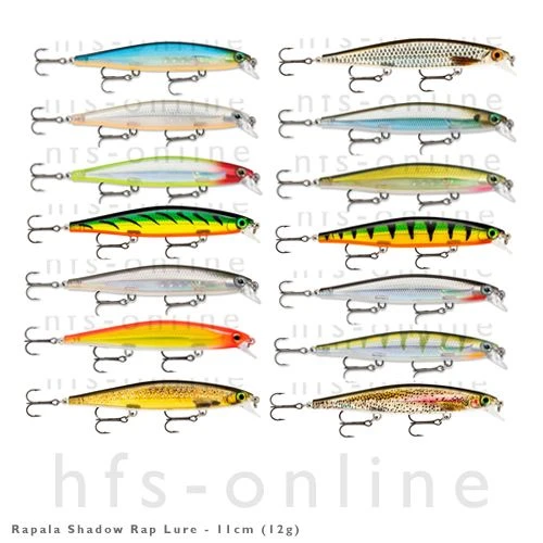 Rapala Shadow Rap 11cm (13g) Fishing Lure 3 Rapala Shadow Rap 11cm (13g) Fishing Lure