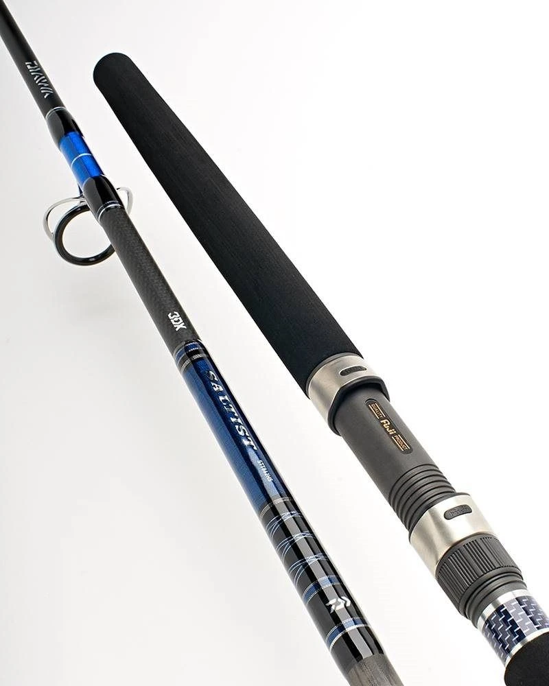 Daiwa Saltist Jigging 6'3' 90-210g 2pc Saltwater Lure Fishing Rod 3 Daiwa Saltist Jigging 6'3' 90-210g 2pc Saltwater Lure Fishing Rod
