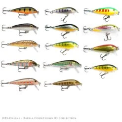 Rapala Countdown Sinking 3cm (4g) Fishing Lure - Variation