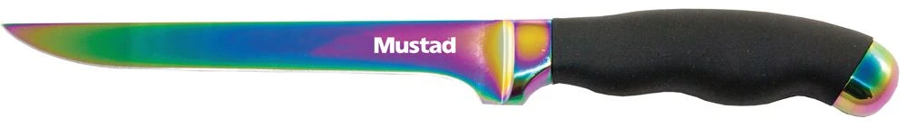 Mustad Chef Grade Titanium Coated 6" Fillet Knife 3 Mustad Chef Grade Titanium Coated 6" Fillet Knife