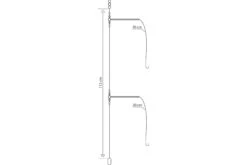 Mustad Two Boom Scratching Rig