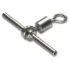 Mustad Cross Line Crimp With Rolling Swivel 1 Mustad Cross Line Crimp With Rolling Swivel -Quality Fishing Equipment Store g9572 2