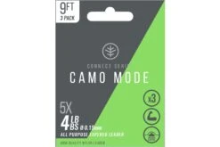 Wychwood Connect Series Camo Mode Tapered Leaders 3X 9ft 4lb