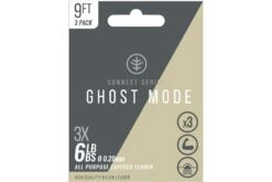 Wychwood Connect Series Ghost Mode Tapered Leaders 3X 12ft 4lb