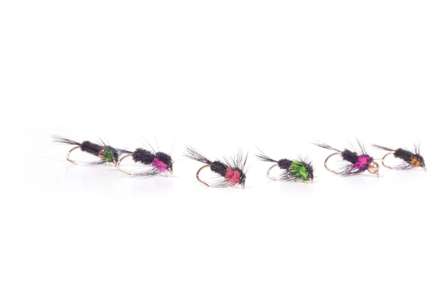 Flash Attack Craig's Montana Nymph Fly Selection (6Per Pack) 3 Flash Attack Craig's Montana Nymph Fly Selection (6Per Pack)