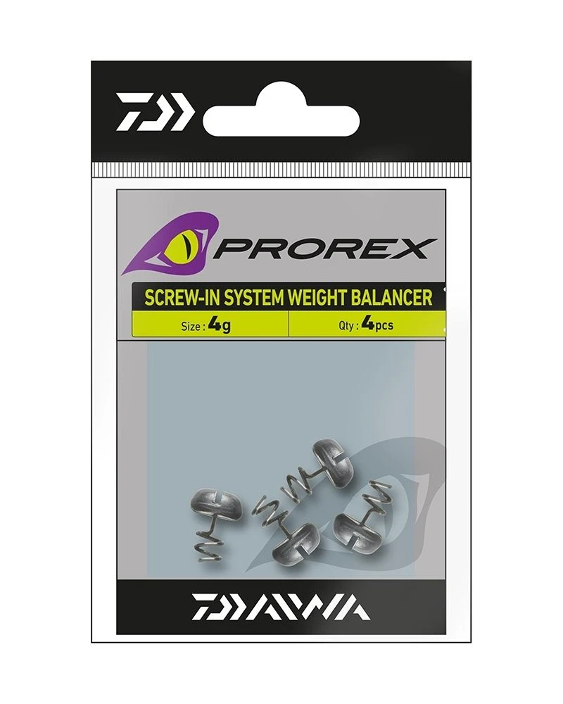 Daiwa Prorex PX Screw-In Weight Balancer: 4g 4 Daiwa Prorex PX Screw-In Weight Balancer: 4g - Image 2