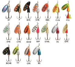 Rapala Blue Fox Vibrax - Size 3 (1/4oz/8g) Collection - Varation